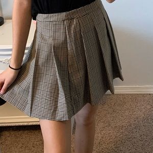 Zara pleated skirt